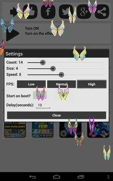 Nice Butterflies on Screen screenshot 2