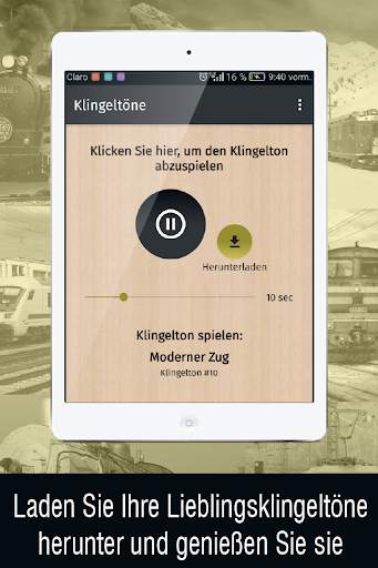 klingeltöne zug kostenlos, zug töne app screenshot 8