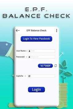 EPF Balance Check - PF Balance & Passbook 2019 screenshot 1