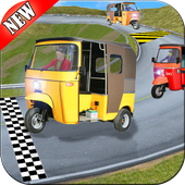 Rikshaw gry 3D icon