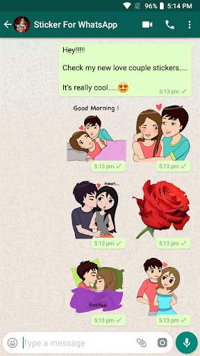WAStickerApps - Love Stickers for WhatsApp screenshot 1