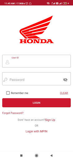 HMSI JobCard Mobility screenshot 1