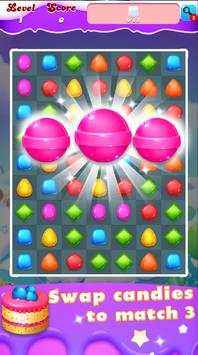 Jelly Candy 2018 Match 3 screenshot 5