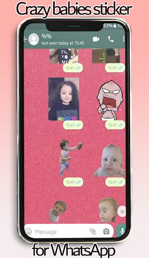 Animated Babies Stickers Maker for WhatsApp screenshot 5