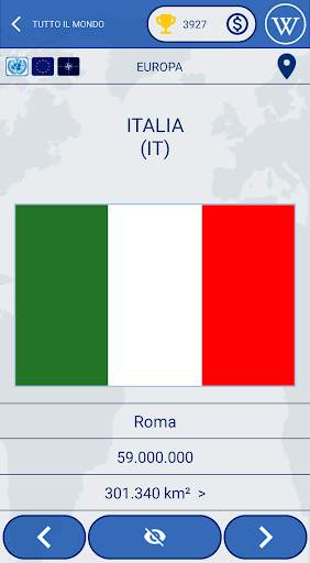 Quiz sulle bandiere del mondo screenshot 1