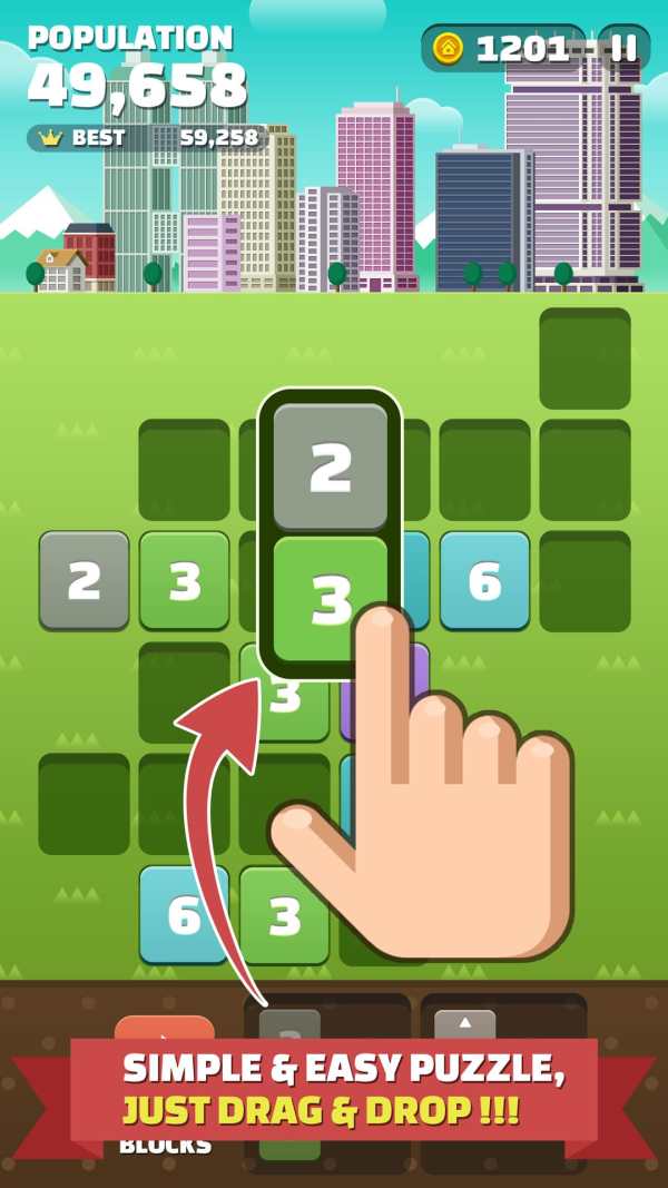 My Little Town : Number Puzzle screenshot 2