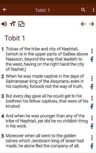 Catholic Bible app screenshot 14