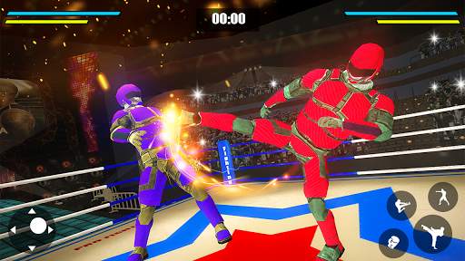 Real Robot Ring Fighting VS Wrestling Robot Game screenshot 3