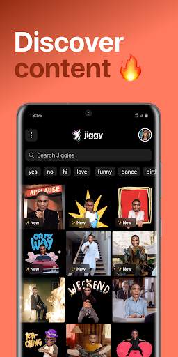 Jiggy: Face Swap & Funny GIFs screenshot 4