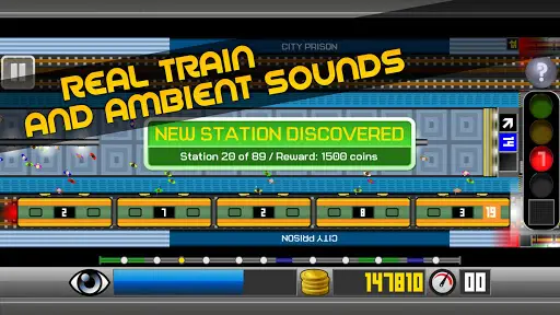 Subway Simulator 2D - city metro train driving sim screenshot 7
