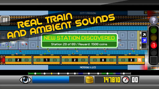 Subway Simulator 2D - city metro train driving sim screenshot 7