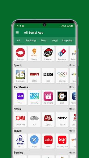 All social app screenshot 2