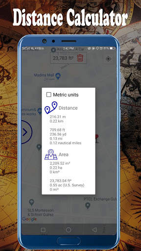 Distance Calculator - Maps Land Measure screenshot 5