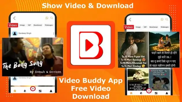 Free Video Buddy App-Movie & Video Download screenshot 1