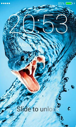 Snake Lock Screen screenshot 1