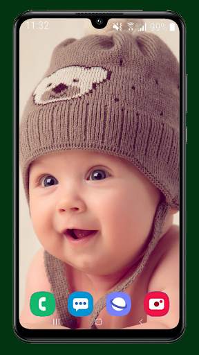 Cute Baby Wallpaper Best HD screenshot 9