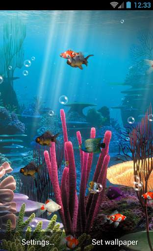 Aquarium Live Wallpaper screenshot 2