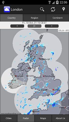 WeatherOnline Weather screenshot 4
