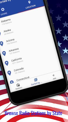 📻 USA Radio 󠁵󠁳󠁡󠁺󠁿🇺🇸 10.000+ Radio Stations 5 تصوير الشاشة