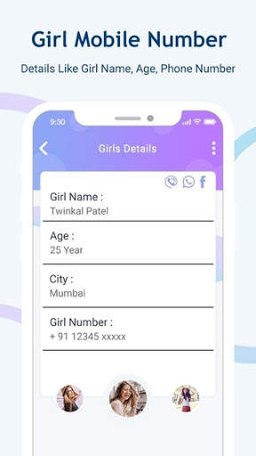 Online Girls Phone Numbers for Chat whatsapp स्क्रीनशॉट 3