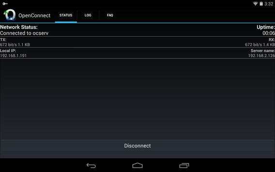 OpenConnect screenshot 7