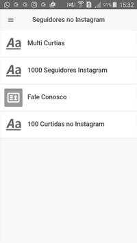 Seguidores no Instagram flash screenshot 1