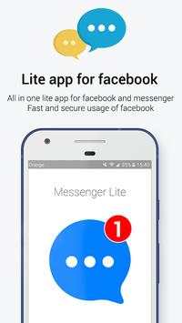 Lite for Facebook & Messenger screenshot 1