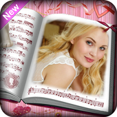 Love Book Photo Frame icon