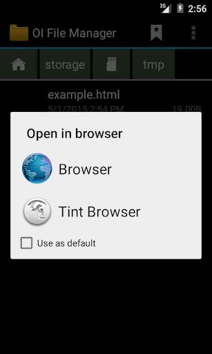 Open in Browser screenshot 3