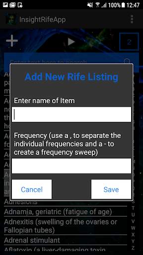 Rife Frequency Tone Amplifier. screenshot 4