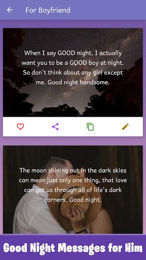 Sweet Good Night Messages & Good Night Quotes screenshot 15