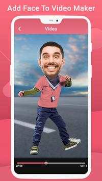Add Face To Video Maker - Funny Face Video screenshot 2