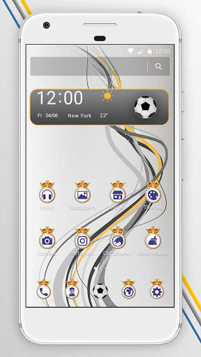 3D Ball in Madrid Launcher Theme screenshot 1