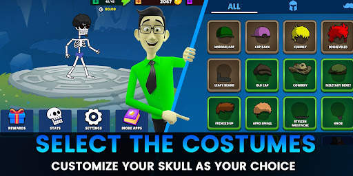 Skull Game - Skeleton Game screenshot 2