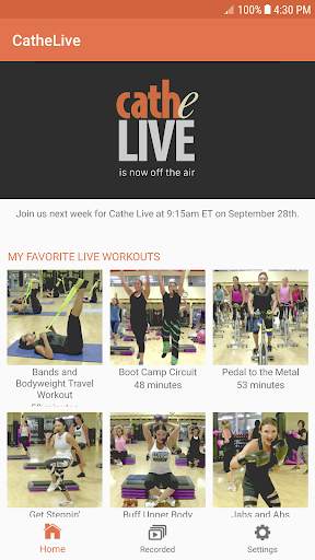 Cathe Live screenshot 2