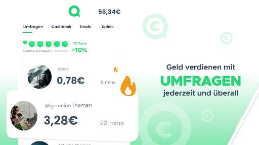 Qmee - Bezahlte Umfragen screenshot 6