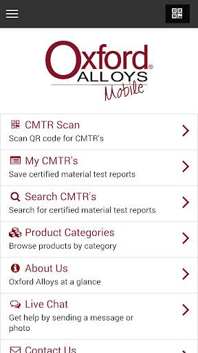 Oxford Alloys Mobile screenshot 1