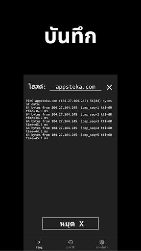 Ping screenshot 2