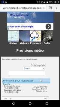 Météo Montpellier (34) screenshot 2
