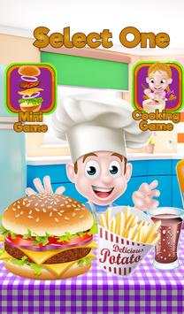 Sky Burger Maker Cooking Games screenshot 7