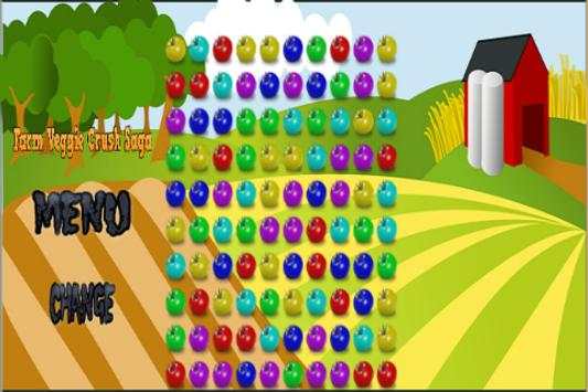 Farm Veggie Crush Saga screenshot 1