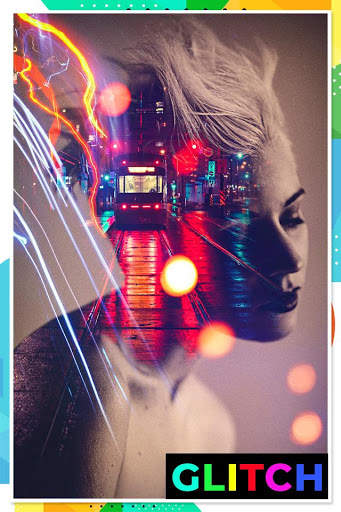 Glitch Camera - 3d Photo Mirror Effect screenshot 2