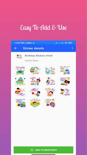 Sticker Bhejo - Sticker for Whatsapp screenshot 1