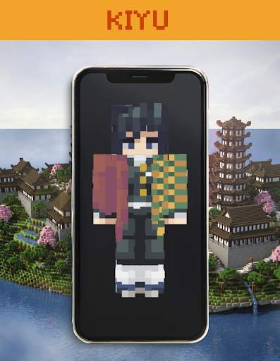 Skins Kimetsu For Minecraft Yaiba screenshot 2