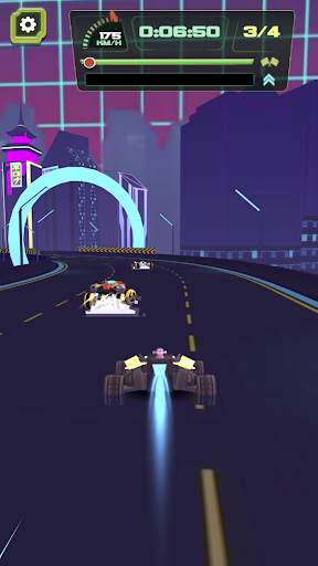 Ninja de grande course screenshot 2