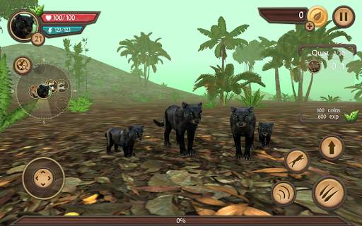 Wild Panther Sim 3D screenshot 4