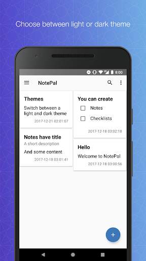 NotePal - Material Design Notepad 2 تصوير الشاشة