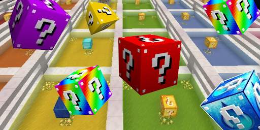 Mod for Minecraft Lucky Block Race screenshot 2