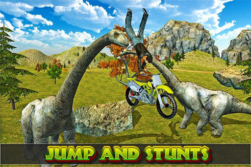 Bike Racing Sim: Dino World screenshot 5