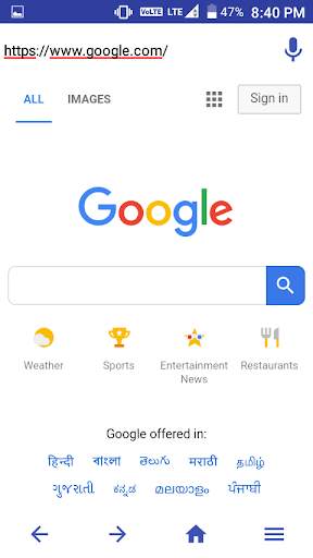 Lite Browser screenshot 6